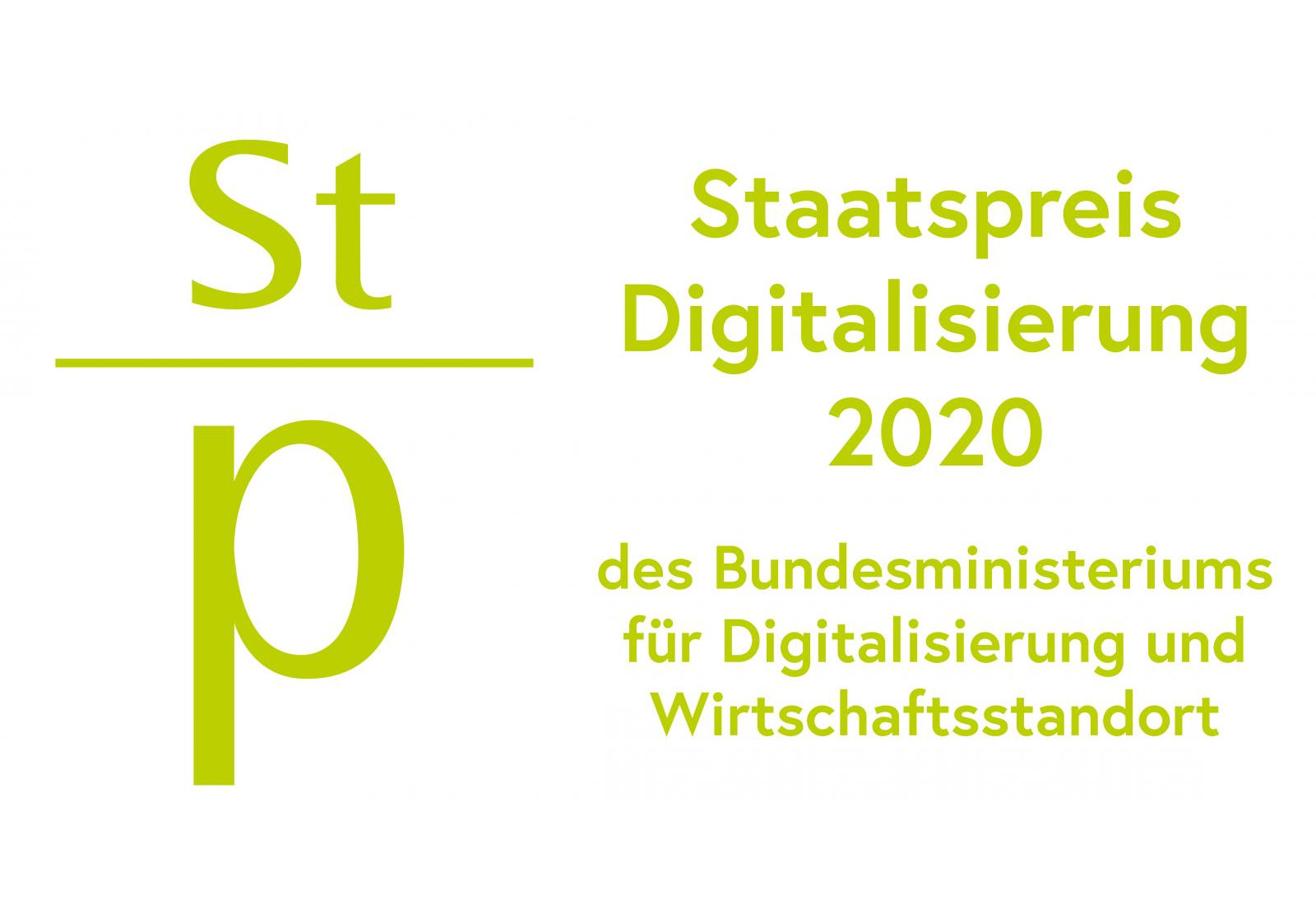 [company] in Graz - Staatspreis Digitalisierung 2020