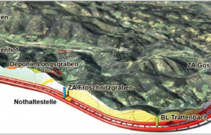 Übersicht Tunnelprojekt © Grafik: ÖBB