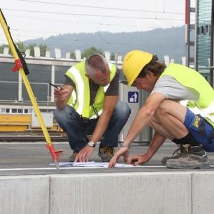 Absteckung Wagenwaschanlage © Foto: ADP Rinner ZT GmbH
